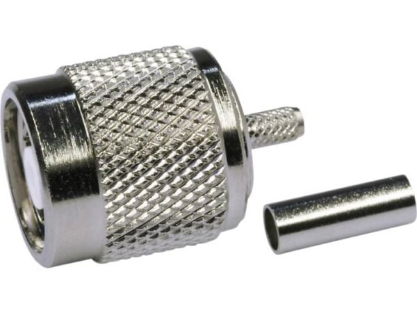 Telegärtner J01010R0001 J01010R0001 TNC omvänd kontakt Kontakt, rak 50 Ω 1 st