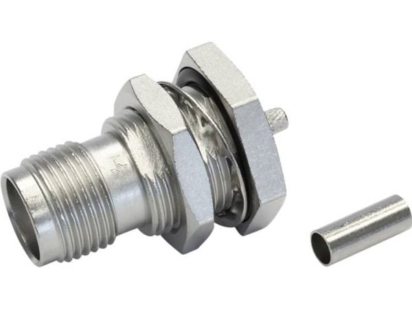 Telegärtner J01011A0061 TNC-liitin Liitäntä, uppoasennus 50 Ω 1 kpl