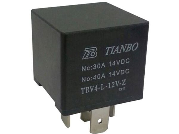 Tianbo Electronics TRV4 L-12V-Z kjørelas 12 V/DC, 1 vekslingskontakt