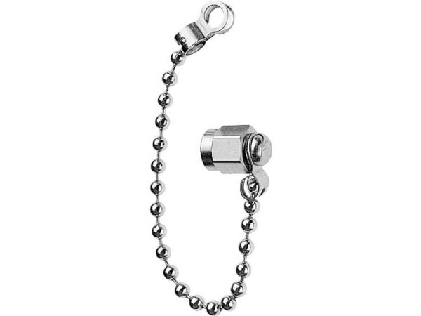 Telegärtner SMA-dekselhette med kjetting, gull (Standard) (VE ??) (H00040A0011)
