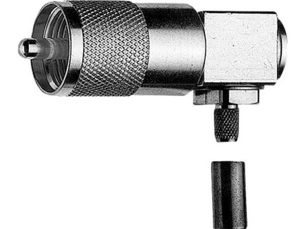 Telegärtner J01040B0691 J01040B0691 UHF-kontakt Kontakt, vinklad 50 Ω 1 st