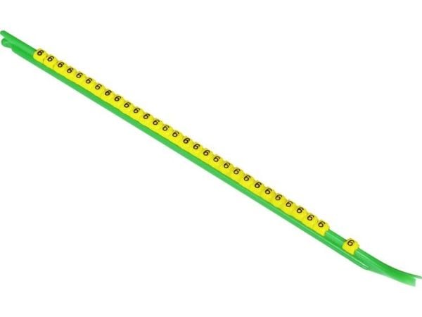 TE Connectivity 1768041-1, Svart, Gul, 300 styck, 1 mm, 1,4 mm