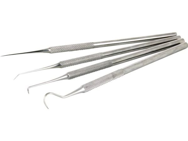 Ideal-tek K4MPTSP, Testausanturi, Ruostumaton teräs, Ruostumaton teräs, 4 kpl, RoHS, 19 cm