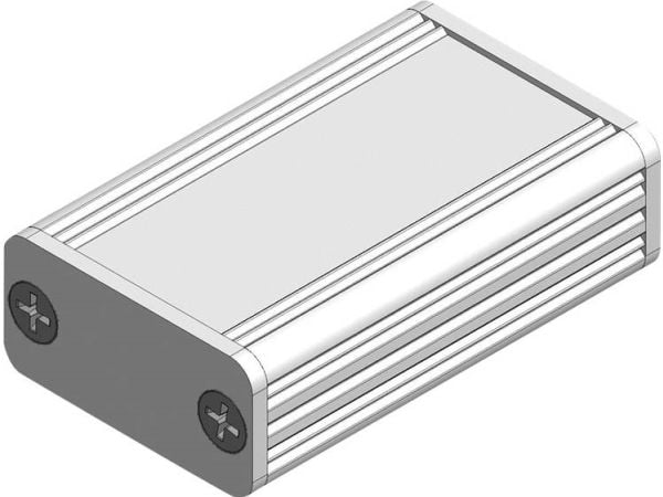 Fischer Elektronik AKG 55 16 100 ME 10023359 profil-kabinett 100 x 55 x 16 aluminium eloksert natur 1 stk Fischer Elektronik AKG 55 16 100 ME 10023359 profil-kabinett 100 x 55 x 16 aluminium eloksert natur 1 stk
