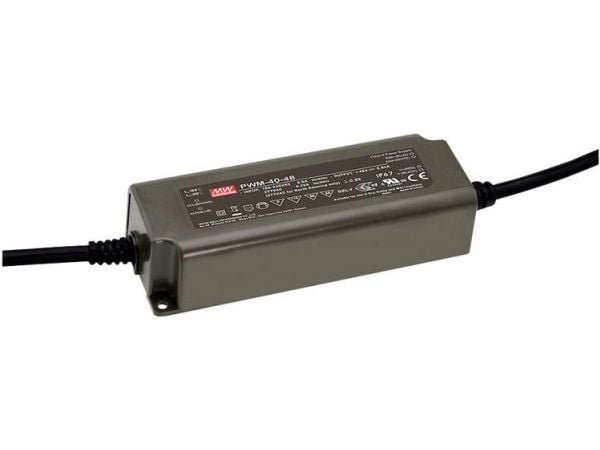 MEAN WELL PWM-40-12, Lysstrimmel, Universell, 90-305 V, 47/63 Hz, 40,08 W, 12 V
