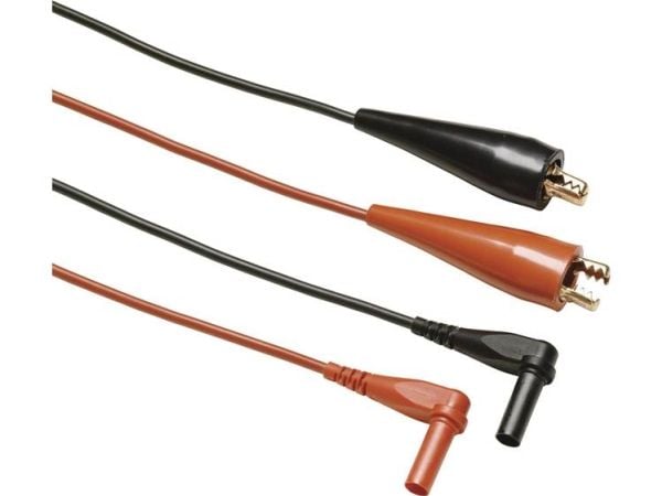 Fluke TL28A, Testausjohdin, Musta, Punainen, Silikoni, 30 V, 10 A, -80 - 70 °C