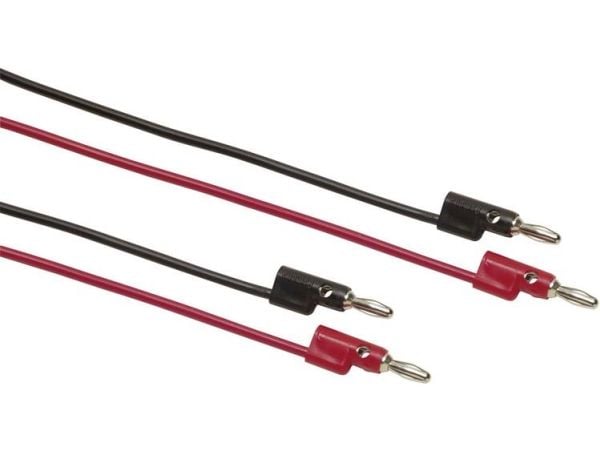 Fluke TL932 testijohtosarja [Banaanipistoke 4 mm - Banaanipistoke 4 mm] 0,90 m punainen, musta 1 kpl 1 kpl