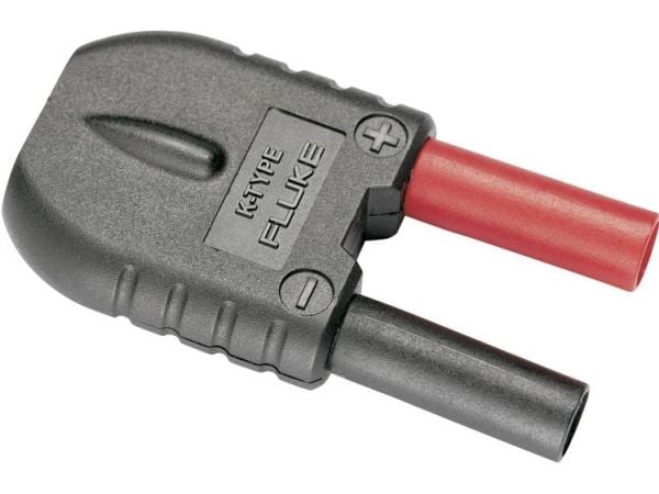 Fluke 80AK-A, Adapter skjerm, Svart, Rød, Bananplugger, 60 V, 1 stykker