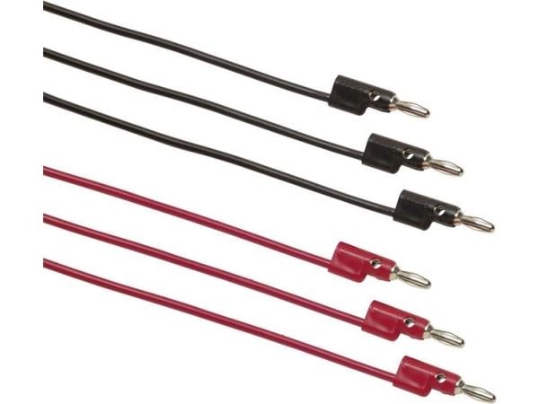 Fluke TL935, Nikkeli, PVC-muovi, 1,2 m, 60 V, 8 A, 3 kpl