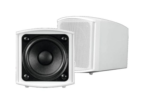 Omnitronic 11036901, Full rekkevidde, Koblet med ledninger (ikke trådløs), 15 W, 150 - 22000 Hz, 8 O, Hvit