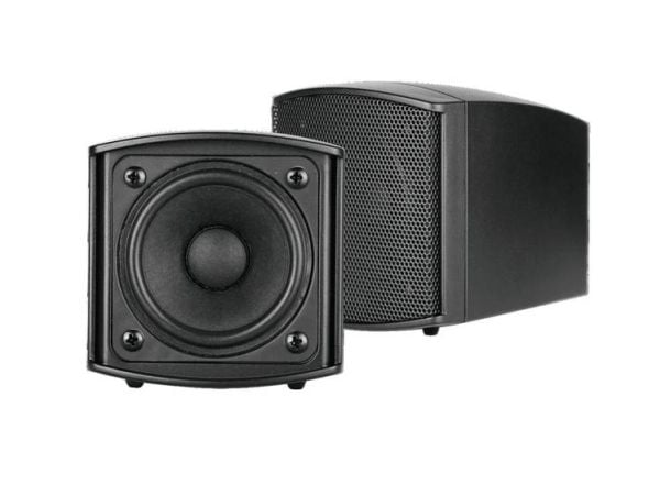 Omnitronic 11036902, 1-veis, Koblet med ledninger (ikke trådløs), 15 W, 150 - 22000 Hz, 8 O, Sort