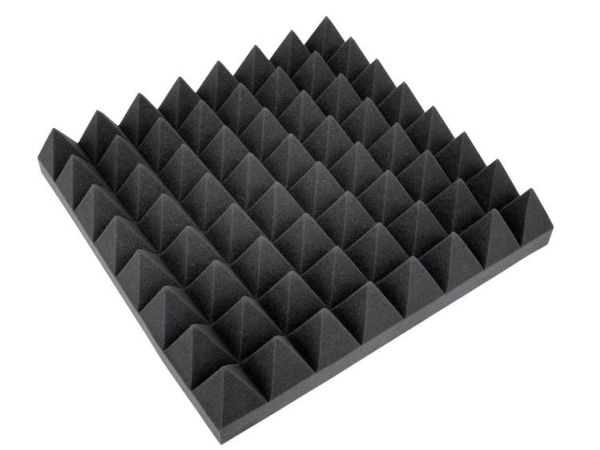 Omnitronic akustikkskum pyramide 100 mm, 50x50 cm (8070265T)