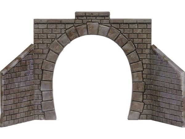 Busch 8840 TT tunnelportal 1 spår färdig modell