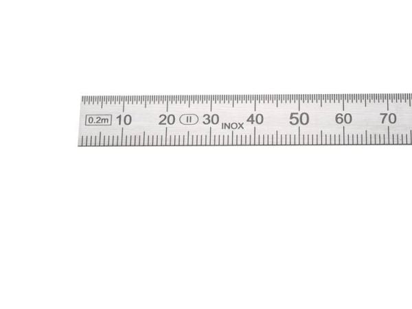 HELIOS PREISSER bøyelig stållinjal 300 mm 13x0,5 mm VA DIN2968 0460224