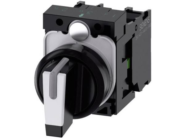 Siemens 3SU1100-2BM60-1NA0, Muovi, Musta, Metallinen, 68 g, 95 mm, 32 mm, 149 mm