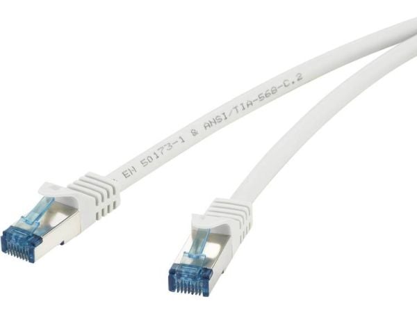 Renkforce RF-4145289, 5 m, Cat6a, S/FTP (S-STP), RJ-45, RJ-45