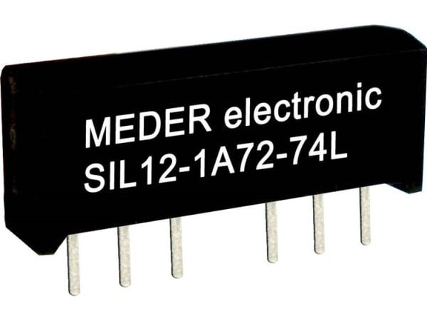 StandexMeder Electronics SIL24-1A72-71D Reed-rele 1 x rajakytkin 24 V/DC 0,5 A 10 W SIL-4