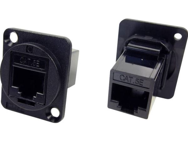 XLR-adapter UTP RJ45 Cat5e til innbygging CP30220