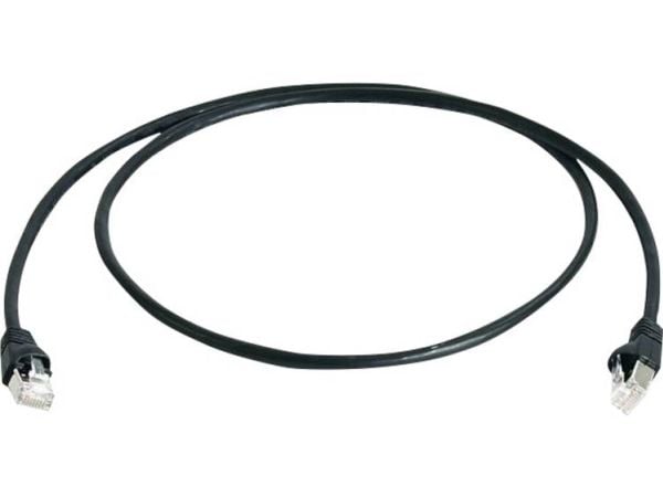 Telegärtner Telegartner MP8 FS 600 - Nettverkskabel - RJ-45 (M) - RJ-45 (M) - 50,0m - SFTP - (Cat.7 rå kabel) - Svart (L00006A0056)
