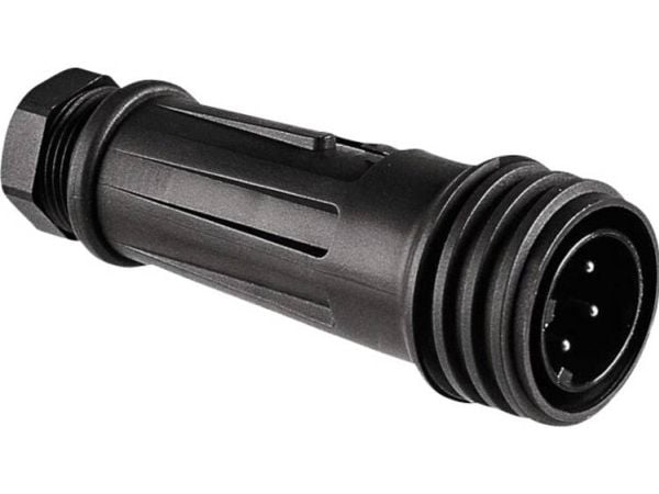 Bulgin EXP-0921/04/P rundstift, rett, antall poler: 4, serie EXP (1 stk)