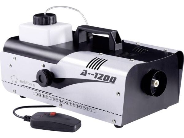 Renkforce tåkemaskin A-1200 inkludert kabelfjernkontroll