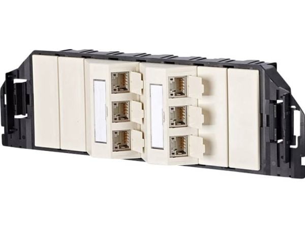 METZ CONNECT 130B11S60301-E, RJ-45, Musta, Valkoinen, 1 kpl