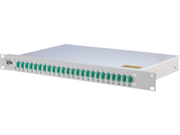 BTR NETCOM 1502557724-E, LC, Vit, Stativmontering, 1U, 482,6 mm, 44,5 mm