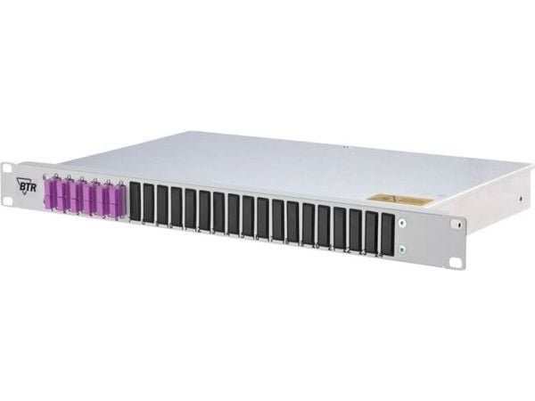 METZ CONNECT OpDAT, SC, grå, aluminium, stål, hyllemontering, 1U, 482,6 mm