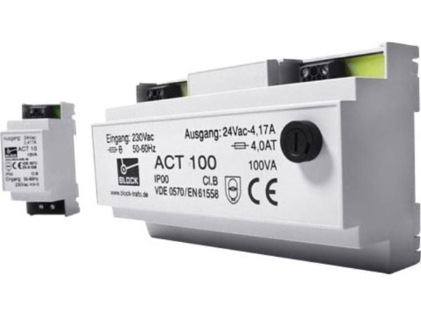 Lohko ACT 10 Turvamuuntaja 1 x 230 V/AC 1 x 24 V/AC 10 VA 0,416 A