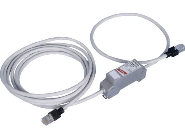 DEHN DPA M CAT6 RJ45S 48, 48 V, 1 A, Grå, IP20, Nettverk, 244 g