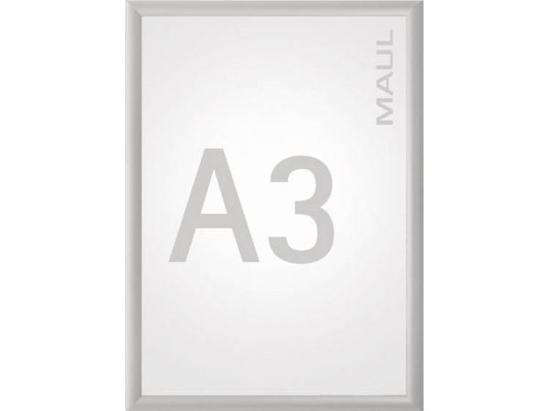 MAUL 6604308, Enkel bilderamme, Aluminium, Sølv, 280 x 400 cm, Rektangulær, 450 mm