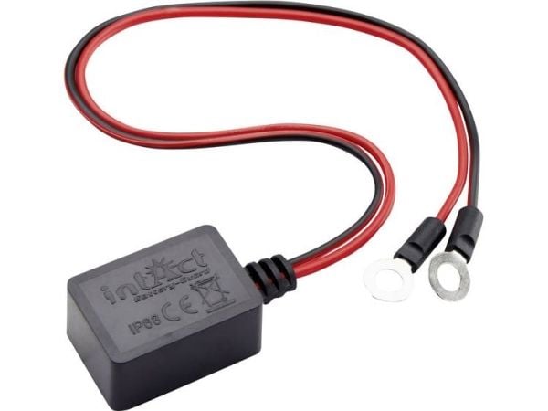 Intact GL10 Battery-Guard - batteriövervakning 12 V - Bluetooth® - app-kompatibel - laddningsövervakning - 15 mm x 60 mm x 45 mm