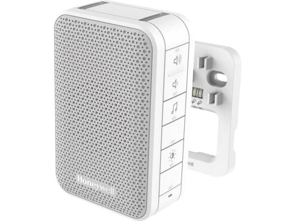 Honeywell DW313S ovikello 6V (max) 84 dBA Valkoinen, harmaa