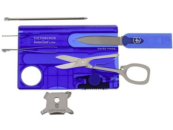 Victorinox SwissCard Lite, 54,5 x 82 x 4,5 mm, 69,5 g