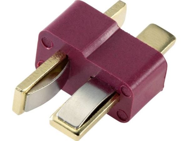 Reely batterikontakt T-tilkoblingssystem forgylt 20 stk