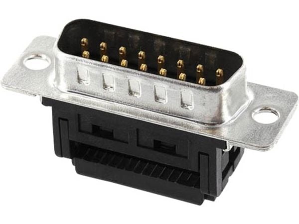 econ connect ST25SK/FOZ D-SUB pinlist 90° poltall 25 skjæreklemme 1 stk