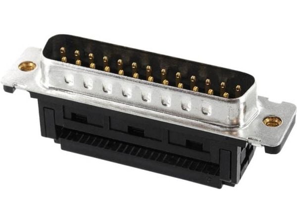 econ connect ST25SK/FGOZ D-SUB pinnerekke 90° poltall 25 skjæreklemme 1 stk