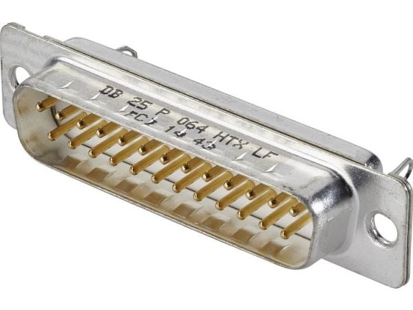 FCI D-SUB DB25P064HTXLF D-SUB pinneliste 180° poltall 25 loddepunkt 1 stk