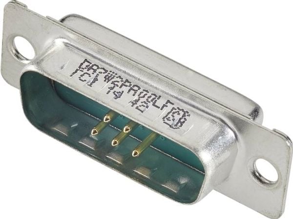 FCI D-SUB DB13W3PA00LF D-SUB hybrid 180° pol 13 lodding 1 stk