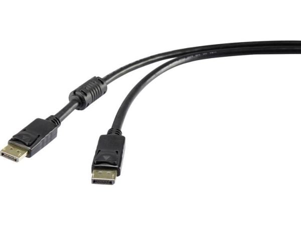 Renkforce RF-4212204, 3 m, DisplayPort, DisplayPort, Hankoppling, Hankoppling, 3840 x 2160 pixlar
