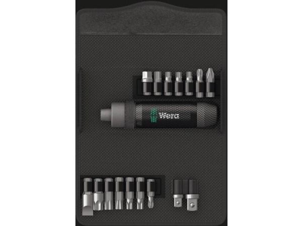 Wera 05072017001, 16 stykker, Hex (metrisk), Philips, Torx, PH 2, PH 3, PH 4, 2,5,6,7,8 mm, TX30, TX40, TX45, TX50, CE, GS, DVE
