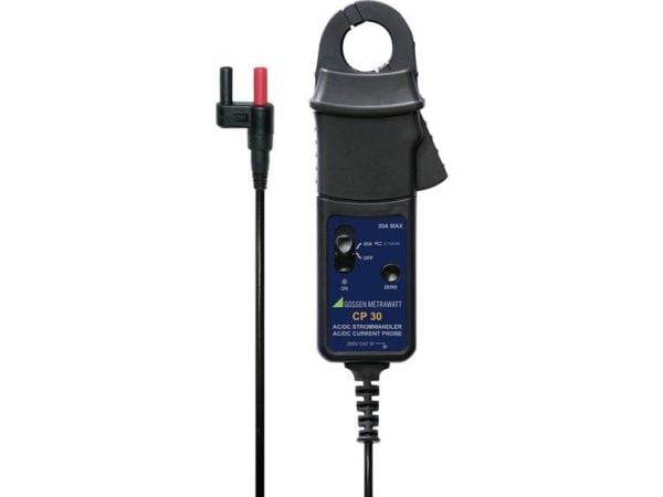 Gossen Metrawatt CP30 Strømtangsadapter Måleområde A/AC (område): 1 mA - 30 A Måleområde A/DC (område): 1 mA - 30 A