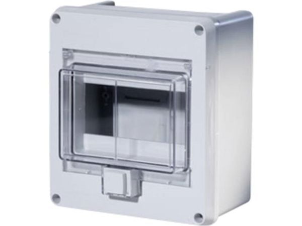 F-Tronic 7240051 KV06WDKE Jakelukaappi Pinta-asennettava Jakoalueiden lukumäärä = 6 Rivien lukumäärä = 1