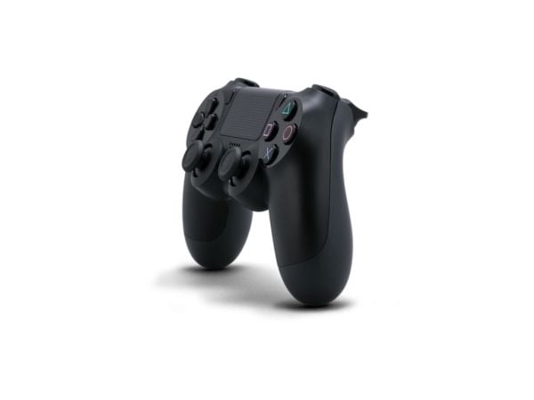 Sony DualShock 4 v2 - Spelkontroll - trådlös - Bluetooth - gagatsvart - för Sony PlayStation 4