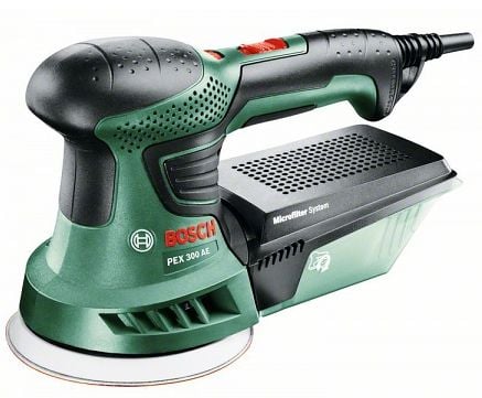 BOSCH excentrisk slipmaskin 270W 125mm PEX 300 AE