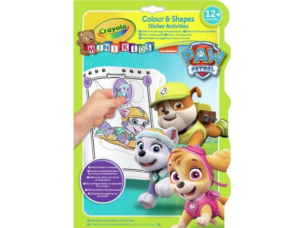 Crayola 81-1373, 32 sider, Gutt/Jente, Klistremerker inkludert, Fargebok / album |