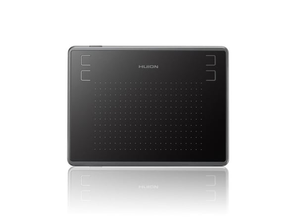 HUION H430P, Koblet med ledninger (ikke trådløs), 5080 Ipi, 122 x 76,2 mm, USB, 1 cm, Sort