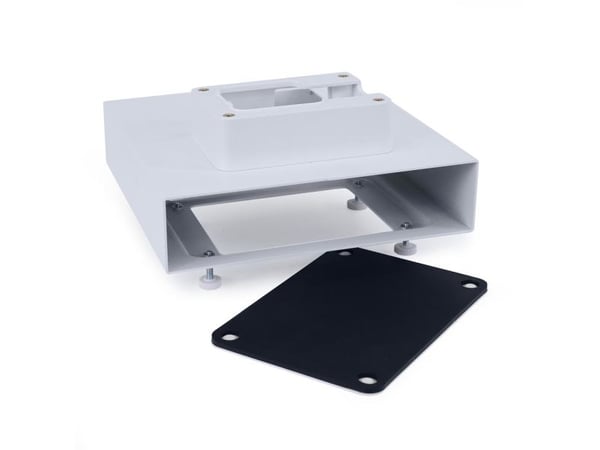 Ergotron Slim 2.0 - Monteringskomponent (CPU-holder) - medisinsk - hvit - vognmonterbar - for CareFit Slim 2.0