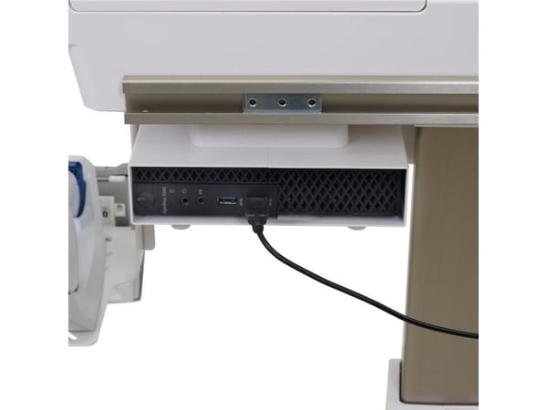 Ergotron Slim 2.0 - Monteringskomponent (CPU-holder) - medisinsk - hvit - vognmonterbar - for CareFit Slim 2.0