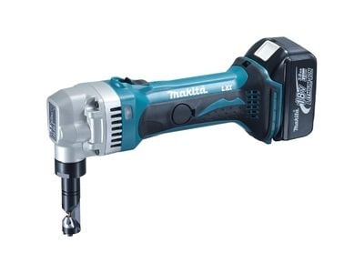 Makita DJN161RFJ, Elektrisk blikksaks, 1900 spm, 4,5 cm, 5 cm, 1,6 mm, 1,2 mm